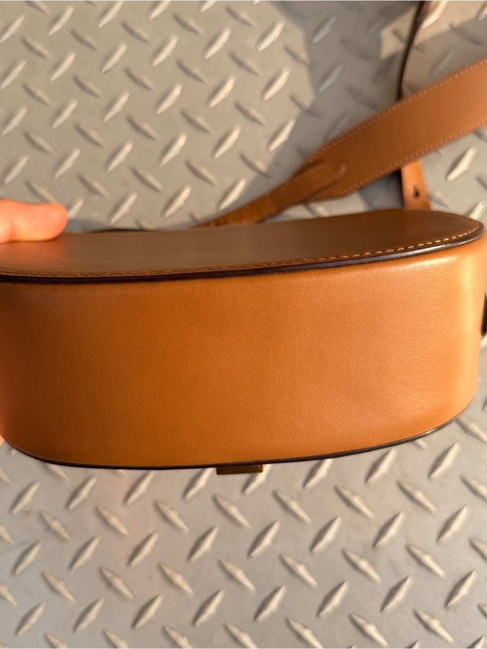 Polo Ralph Lauren ID Calfskin Mini Saddle Bag - Picture 5 of 12